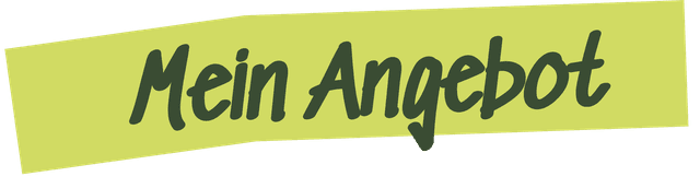 Mein Angebot